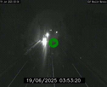 Webcam sur le périphérique de Nantes (N844) entre la Porte de Saint-Luce et la Porte d'Anjou, à l'est de la ville