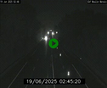 Webcam sur le périphérique de Nantes (N844) entre la Porte de Saint-Luce et la Porte d'Anjou, à l'est de la ville