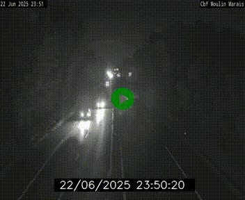 Webcam sur le périphérique de Nantes (N844) entre la Porte de Saint-Luce et la Porte d'Anjou, à l'est de la ville