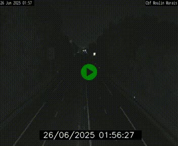 Webcam sur le périphérique de Nantes (N844) entre la Porte de Saint-Luce et la Porte d'Anjou, à l'est de la ville