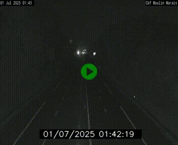 Webcam sur le périphérique de Nantes (N844) entre la Porte de Saint-Luce et la Porte d'Anjou, à l'est de la ville