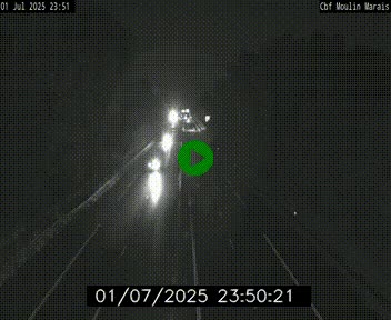 Webcam sur le périphérique de Nantes (N844) entre la Porte de Saint-Luce et la Porte d'Anjou, à l'est de la ville