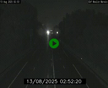 Webcam sur le périphérique de Nantes (N844) entre la Porte de Saint-Luce et la Porte d'Anjou, à l'est de la ville