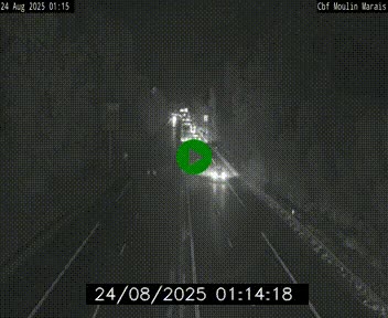 Webcam sur le périphérique de Nantes (N844) entre la Porte de Saint-Luce et la Porte d'Anjou, à l'est de la ville