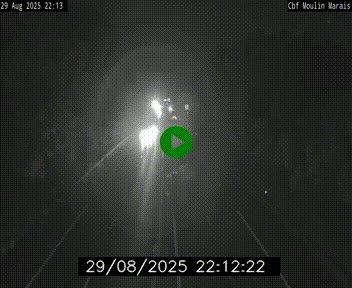 Webcam sur le périphérique de Nantes (N844) entre la Porte de Saint-Luce et la Porte d'Anjou, à l'est de la ville