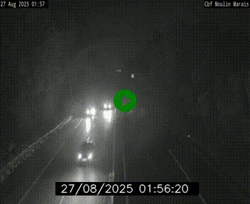 Webcam sur le périphérique de Nantes (N844) entre la Porte de Saint-Luce et la Porte d'Anjou, à l'est de la ville