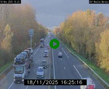 <h2>Webcam sur le périphérique de Nantes (N844) entre la Porte de Saint-Luce et la Porte d'Anjou, à l'est de la ville</h2>