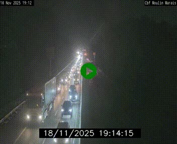 <h2>Webcam sur le périphérique de Nantes (N844) entre la Porte de Saint-Luce et la Porte d'Anjou, à l'est de la ville</h2>