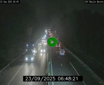 <h2>Webcam sur le périphérique de Nantes (N844) entre la Porte de Saint-Luce et la Porte d'Anjou, à l'est de la ville</h2>