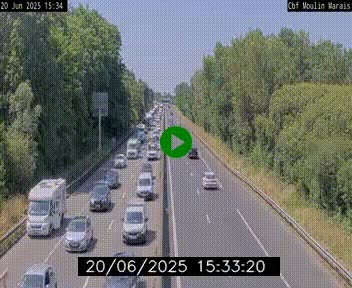 <h2>Webcam sur le périphérique de Nantes (N844) entre la Porte de Saint-Luce et la Porte d'Anjou, à l'est de la ville</h2>
