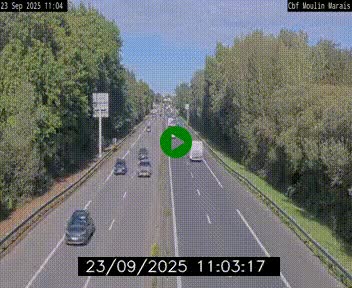 <h2>Webcam sur le périphérique de Nantes (N844) entre la Porte de Saint-Luce et la Porte d'Anjou, à l'est de la ville</h2>