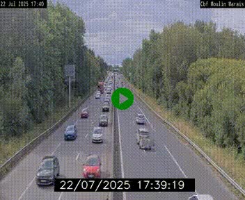 <h2>Webcam sur le périphérique de Nantes (N844) entre la Porte de Saint-Luce et la Porte d'Anjou, à l'est de la ville</h2>