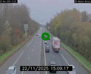 <h2>Webcam sur le périphérique de Nantes (N844) entre la Porte de Saint-Luce et la Porte d'Anjou, à l'est de la ville</h2>