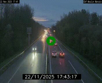 <h2>Webcam sur le périphérique de Nantes (N844) entre la Porte de Saint-Luce et la Porte d'Anjou, à l'est de la ville</h2>