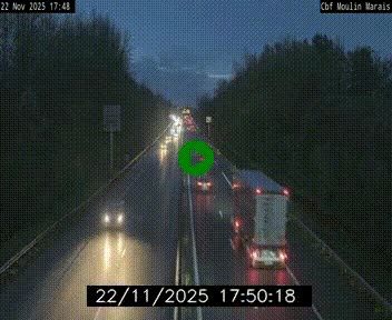 <h2>Webcam sur le périphérique de Nantes (N844) entre la Porte de Saint-Luce et la Porte d'Anjou, à l'est de la ville</h2>