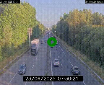 <h2>Webcam sur le périphérique de Nantes (N844) entre la Porte de Saint-Luce et la Porte d'Anjou, à l'est de la ville</h2>