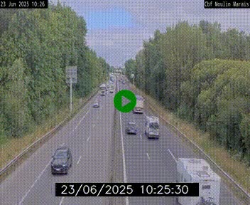 <h2>Webcam sur le périphérique de Nantes (N844) entre la Porte de Saint-Luce et la Porte d'Anjou, à l'est de la ville</h2>