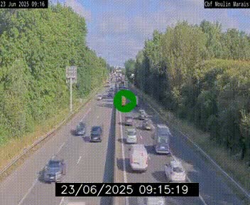 <h2>Webcam sur le périphérique de Nantes (N844) entre la Porte de Saint-Luce et la Porte d'Anjou, à l'est de la ville</h2>