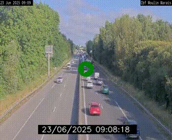 <h2>Webcam sur le périphérique de Nantes (N844) entre la Porte de Saint-Luce et la Porte d'Anjou, à l'est de la ville</h2>