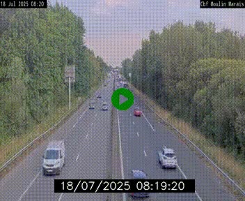 <h2>Webcam sur le périphérique de Nantes (N844) entre la Porte de Saint-Luce et la Porte d'Anjou, à l'est de la ville</h2>