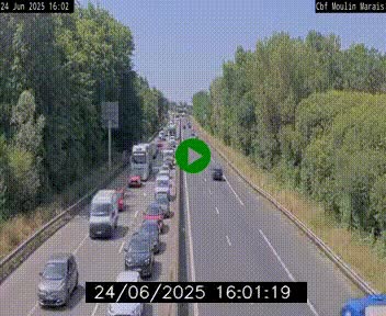 <h2>Webcam sur le périphérique de Nantes (N844) entre la Porte de Saint-Luce et la Porte d'Anjou, à l'est de la ville</h2>