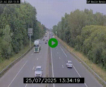 <h2>Webcam sur le périphérique de Nantes (N844) entre la Porte de Saint-Luce et la Porte d'Anjou, à l'est de la ville</h2>