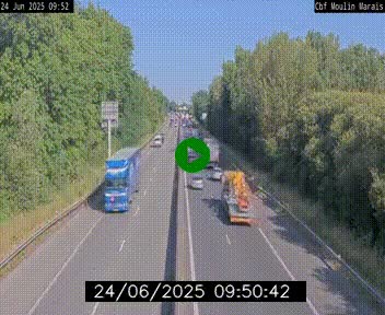 <h2>Webcam sur le périphérique de Nantes (N844) entre la Porte de Saint-Luce et la Porte d'Anjou, à l'est de la ville</h2>