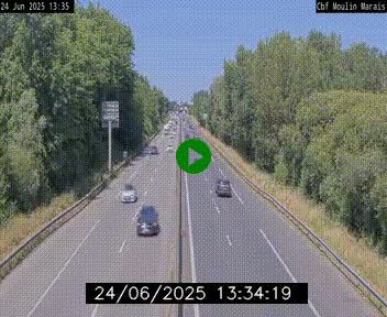 <h2>Webcam sur le périphérique de Nantes (N844) entre la Porte de Saint-Luce et la Porte d'Anjou, à l'est de la ville</h2>