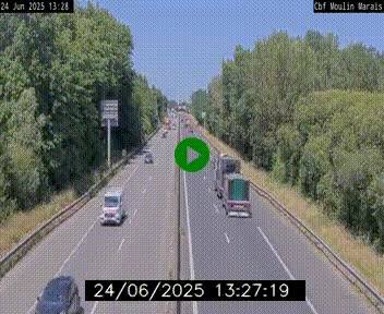 <h2>Webcam sur le périphérique de Nantes (N844) entre la Porte de Saint-Luce et la Porte d'Anjou, à l'est de la ville</h2>