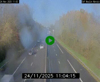 <h2>Webcam sur le périphérique de Nantes (N844) entre la Porte de Saint-Luce et la Porte d'Anjou, à l'est de la ville</h2>