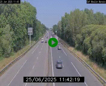 <h2>Webcam sur le périphérique de Nantes (N844) entre la Porte de Saint-Luce et la Porte d'Anjou, à l'est de la ville</h2>
