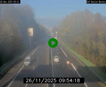 <h2>Webcam sur le périphérique de Nantes (N844) entre la Porte de Saint-Luce et la Porte d'Anjou, à l'est de la ville</h2>