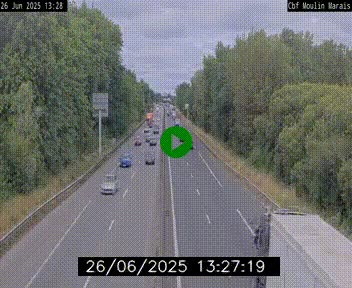<h2>Webcam sur le périphérique de Nantes (N844) entre la Porte de Saint-Luce et la Porte d'Anjou, à l'est de la ville</h2>