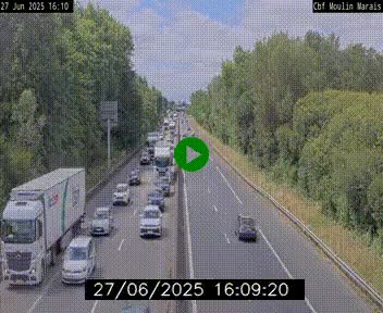 <h2>Webcam sur le périphérique de Nantes (N844) entre la Porte de Saint-Luce et la Porte d'Anjou, à l'est de la ville</h2>