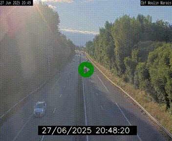<h2>Webcam sur le périphérique de Nantes (N844) entre la Porte de Saint-Luce et la Porte d'Anjou, à l'est de la ville</h2>