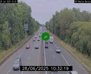 <h2>Webcam sur le périphérique de Nantes (N844) entre la Porte de Saint-Luce et la Porte d'Anjou, à l'est de la ville</h2>