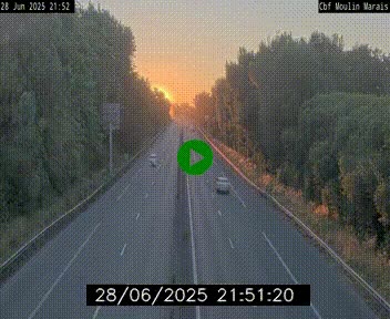 <h2>Webcam sur le périphérique de Nantes (N844) entre la Porte de Saint-Luce et la Porte d'Anjou, à l'est de la ville</h2>