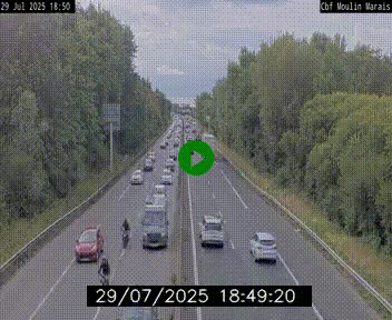 <h2>Webcam sur le périphérique de Nantes (N844) entre la Porte de Saint-Luce et la Porte d'Anjou, à l'est de la ville</h2>