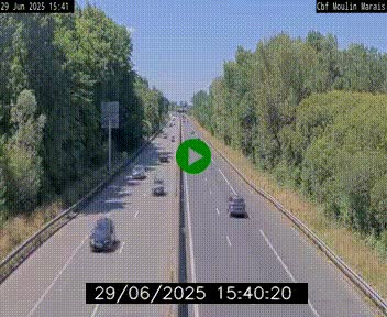 <h2>Webcam sur le périphérique de Nantes (N844) entre la Porte de Saint-Luce et la Porte d'Anjou, à l'est de la ville</h2>