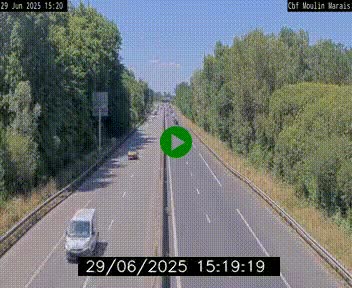<h2>Webcam sur le périphérique de Nantes (N844) entre la Porte de Saint-Luce et la Porte d'Anjou, à l'est de la ville</h2>