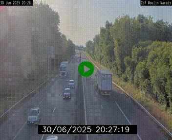 <h2>Webcam sur le périphérique de Nantes (N844) entre la Porte de Saint-Luce et la Porte d'Anjou, à l'est de la ville</h2>