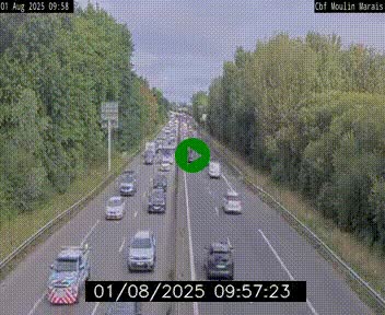 <h2>Webcam sur le périphérique de Nantes (N844) entre la Porte de Saint-Luce et la Porte d'Anjou, à l'est de la ville</h2>