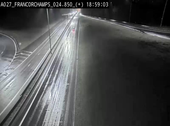 <h2>Caméra autoroutière à proximité du circuit de Spa-Francorchamps à Stavelot sur l'A27/E42</h2>