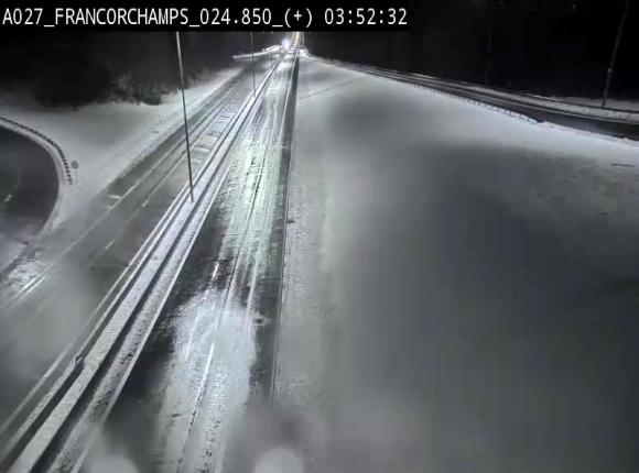 <h2>Caméra autoroutière à proximité du circuit de Spa-Francorchamps à Stavelot sur l'A27/E42</h2>