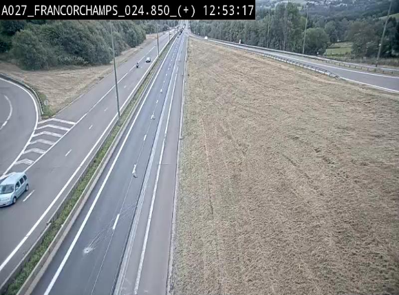<h2>Caméra autoroutière à proximité du circuit de Spa-Francorchamps à Stavelot sur l'A27/E42</h2>