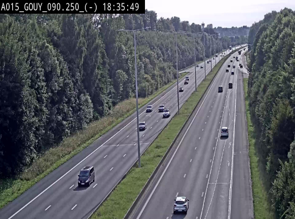 <h2>Webcam autoroute Belgique - Gouy-lez-piéton - E42 - BK 90.3</h2>