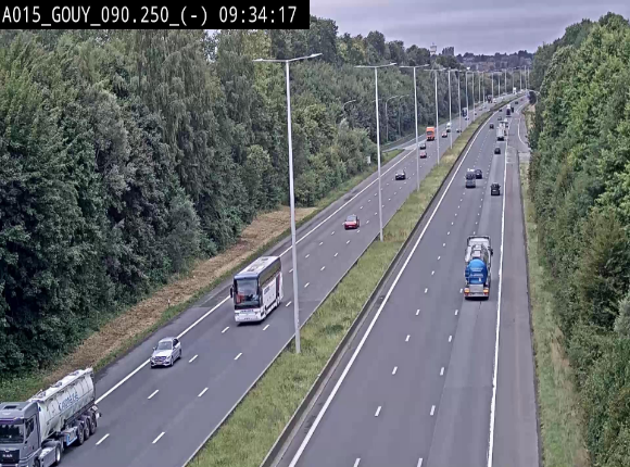<h2>Webcam autoroute Belgique - Gouy-lez-piéton - E42 - BK 90.3</h2>
