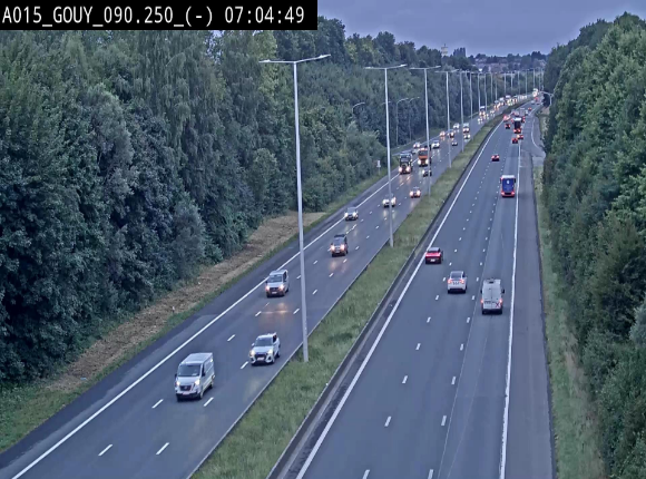 <h2>Webcam autoroute Belgique - Gouy-lez-piéton - E42 - BK 90.3</h2>