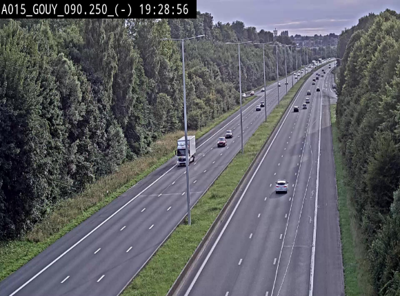<h2>Webcam autoroute Belgique - Gouy-lez-piéton - E42 - BK 90.3</h2>