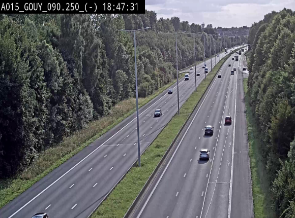 <h2>Webcam autoroute Belgique - Gouy-lez-piéton - E42 - BK 90.3</h2>